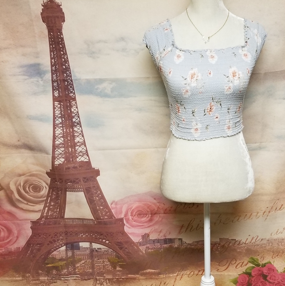 Kendall & Kylie floral top
